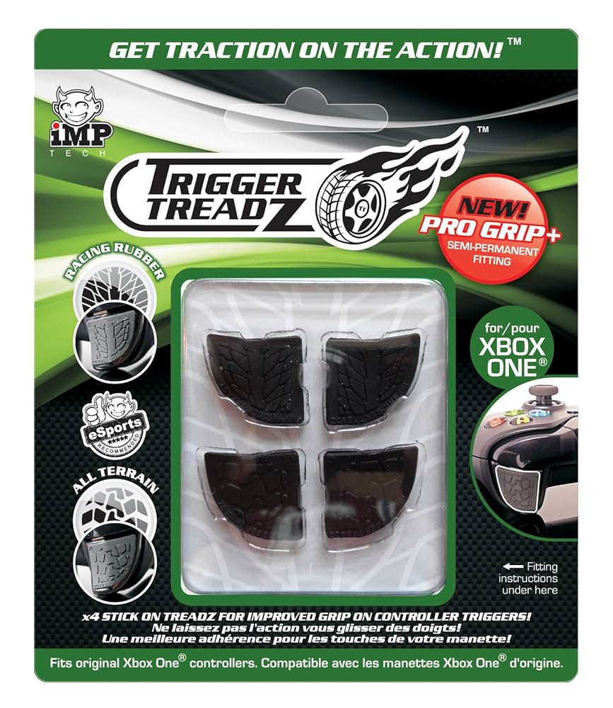 Xbox - Toby1 Amazon.com: Snakebyte Trigger Treadz - Original 4-Pack for